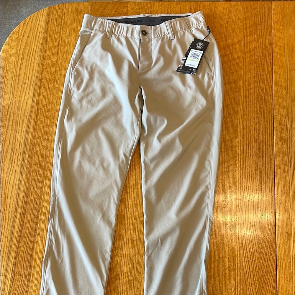 Under Armour Tan Gold Pants *Brand New*